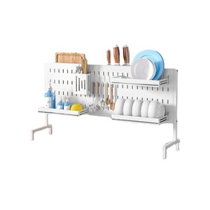 Kitchen Sink Dish Rack Stainless Steel Hanging Drainer Countertop Storage For Kitchen Dish And Bowl - Product Image 1