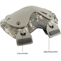 Genouillères de protection tactiques robustes Kango personnalisables pour le travail professionnel en extérieur