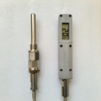 Industrial High-temperature Resistant Digital Display Exhaust Temperature Gauge, Pipeline, Marine Accessory with Probe Rod
