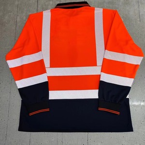 कस्टम लोगो वर्ग 2 कपास खनन मैकेनिक औद्योगिक निर्माण श्रमिक सुरक्षा के लिए पुरुषों की सुरक्षा शर्ट जैकेट जैकेट - Product Image 4