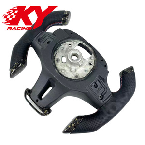 พวงมาลัย F1 สำหรับ BMW G21 G22 G23 G30 G31 G38 G80 G82 G83 ซีรีส์ 5 M2 M3 M6 F46 F45 M5 540i คาร์บอนไฟเบอร์ฟอร์จแบบกำหนดเอง - Product Image 3
