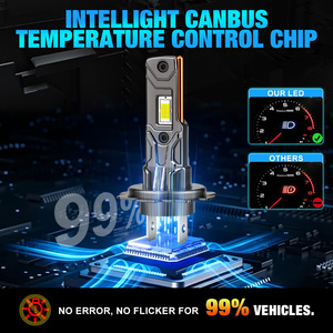 Xstorm VT1 Plug Play 1:1 Bohlam Lampu Depan Mobil LED H7/H4/H18 60W 30000 Lumens 9-16V Universal Fit Garansi 2 Tahun Retrofit/Upgrade - Product Image 4