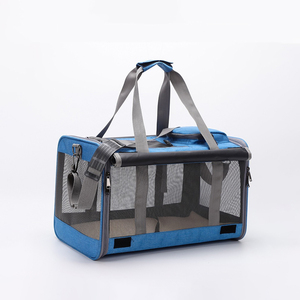 Sac de transport respirant et portable pour animaux de compagnie - Caisse de transport bandoulière pour chats et petits chiens - Product Image 4