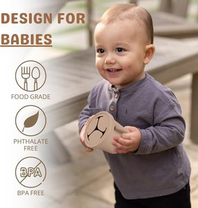 Gobelet à collation en silicone pour bébé, récipient de stockage d'aliments pour tout-petits - Product Image 3