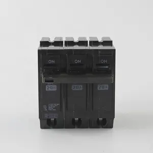 Disjoncteur électrique de Type Mcb 3p, 120/240v, pour usage domestique