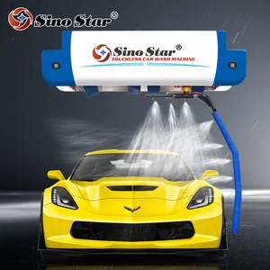Sino Star T12 Carwash yıkama 360 Robot Maquina De buhar Para Lavar arabalar taşınabilir yıkama Autolavado araba yıkama makinesi