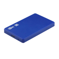 Caja de Disco Duro Externo de Plástico de 2.5 Pulgadas sin Herramientas, USB 3.0, SATA, Carcasa Externa para Disco Duro SATA