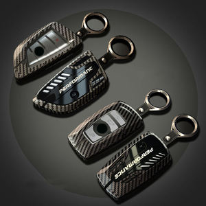 Housse de clé de voiture en alliage de zinc pour BMW X6 X5 X3 F20 F30 F34 E60 E90 F10 E34 E36 G30 F15 F16 Série 1 3 5 7 - Product Image 1