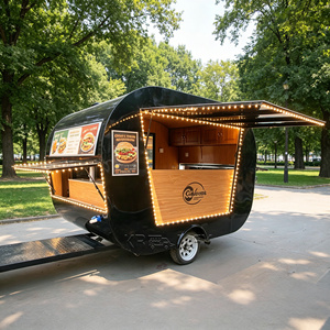 Unique Coffee Trailer Commercial Fried Chicken Cart VIN Smoothie Food Truck - Product Image 3