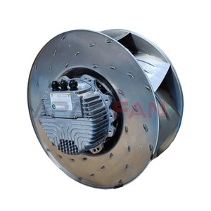 Ventilador centrífugo EC ebm-papst R3G630-AB21-61 con aspas curvadas hacia atrás, soplador industrial para unidad de tratamiento de aire de ventilación HVAC - Product Image 2
