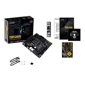 เมนบอร์ด TUF GAMING B550M-<span class=keywords><strong>PLUS</strong></span> Am4 รองรับ PCIe 4.0 ขนาด Micro ATX สำหรับเล่นเกมส์  พร้อมพอร์ต LAN <span class=keywords><strong>2</strong></span>.5Gb, BIOS FlashBack, USB 3.<span class=keywords><strong>2</strong></span> Gen <span class=keywords><strong>2</strong></span> - Product Image 6
