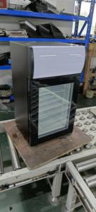 Réfrigérateur-congélateur à compresseur Nuelead NE-25DL, prix d'usine, fonctionnement silencieux, porte en verre 25L avec étagères - Product Image 4