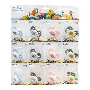 Chupete de Silicona de Cabeza Plana, Precio Económico de Fábrica en China, Libre de BPA, Luminoso, para Bebés - Product Image 5