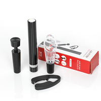 Vente chaude Manuel Gadgets De Cuisine Pression Pompe À Air Vin Tire-Bouchon Ouvre-Cadeau Ensemble pour Hommes