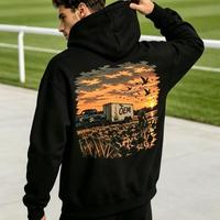 Logo personnalisé OEM de haute qualité pour les sweats à capuche, graphisme réalisé avec la technique Direct To Film