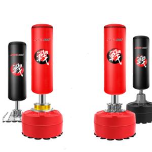 Customized Pu Free Standing Training Inflatable Boxing Heavy Punching Bag , Suitable Customized Products Boxing Training