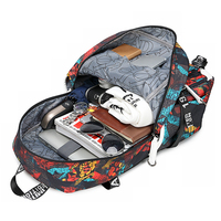 Mode adolescent école sac à dos femmes hommes ordinateur portable sac de voyage grand étanche multifonction USB charge sac à dos Mochila