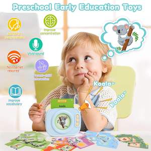 MILI 사용자 정의 언어 허용 어린이 교육 완구 영어 카드 기계 이중 언어 조기 교육 플래시 카드 - Product Image 4