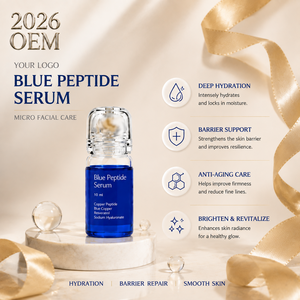 Suero Facial Profesional con Péptidos Azules 10ml, Hidratante, Esencia para el Cuidado de la Piel con Péptidos de Cobre, Marca Privada OEM - Product Image 6