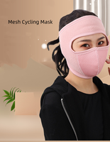 Masque d'hiver chaud de qualité supérieure avec lunettes anti-vent, en polaire, pour la pratique du ski et de la randonnée, masque intégral