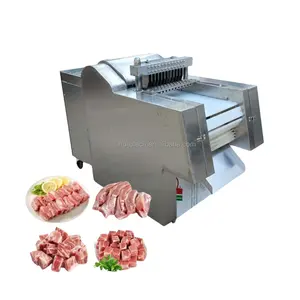 hähnchen-schneidemaschine fisch-, gefrorenes fleisch würfel schneidemaschine fleischstreifen schneiden kleine fleischschneidemaschine hj-qk500