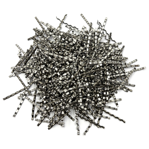 Fibra de Acero Ondulada de Bajo Contenido de Carbono para Hormigón en Elementos Prefabricados, Edificios, Túneles, Ingeniería Subterránea, FIBRA REFORZADA PARA HORMIGÓN - Product Image 6