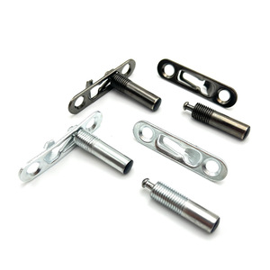Connecteur métallique robuste élastique deux-en-un pour étagère, armoire, meuble – Coulisse télescopique <span class=keywords><strong>invisible</strong></span> pour mobilier - Product Image 5