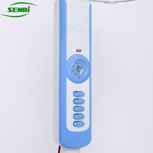 Mooved 18 אינץ 'ac dc 12v מאוורר סולארי נטענת 5 להבים 3 מהירויות עם usb/light - Product Image 5