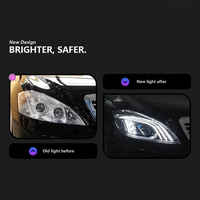 Phares de remplacement à LED pour Mercedes-Benz Classe S W221 2005-2013, avec feux de jour et clignotants, ensemble de phares améliorés