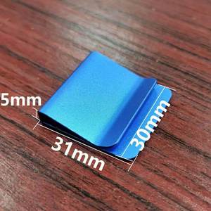 Clips para Gorras con Logotipo Personalizado al por Mayor, Varios Colores, Clips para Sombreros, Clips para Dinero, para Grabado Láser, Personalización para Actividades - Product Image 6