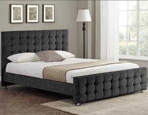 Willsoon-Sale Hot King Size telaio <span class=keywords><strong>letto</strong></span> <span class=keywords><strong>matrimoniale</strong></span> con rivestimento <span class=keywords><strong>in</strong></span> velluto a ciuffo <span class=keywords><strong>tessuto</strong></span> morbido struttura <span class=keywords><strong>in</strong></span> legno e <span class=keywords><strong>testiera</strong></span> di Design quadrato - Product Image 6