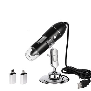 Microscopio <span class=keywords><strong>Digital</strong></span> LED USB 1080P HD 1600X, Microscopio Electrónico para Soldadura, Lupa para Reparación de Teléfonos, Compatible con Android y Windows - Product Image 1