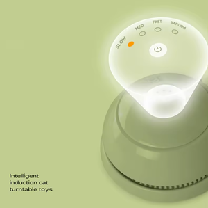 Smart <b>Automatic</b> Rotating Electric Eco-Friendly PP Material <b>Cat</b> Turntable Tunnel Interactive Teaser <b>Toy</b> for <b>Cats</b> - Product Image 5