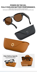 Gafas Inteligentes CY05MAX con IA, Cámara de 8MP, Bluetooth, WiFi, Traducción, Asistente de Voz, Cancelación de Ruido, Control Táctil, Batería de 7H - Product Image 2