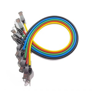 <span class=keywords><strong>Kit</strong></span> de Bandas de Resistencia de Látex de Alta Calidad, 11 Piezas, Bandas de <span class=keywords><strong>Ejercicio</strong></span>, Asas, Cuerda <span class=keywords><strong>para</strong></span> Saltar, Toalla Refrescante - Product Image 4