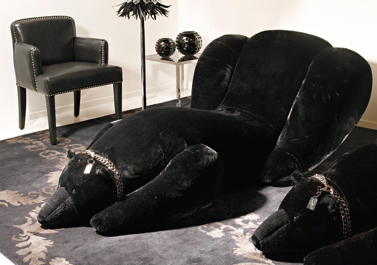 Visionnaire Polar Bear Sofa Chair Luxury Design Bear Single Plush Visionnaire Polar Bear Sofa Chair Luxury Design Bear Single Plush