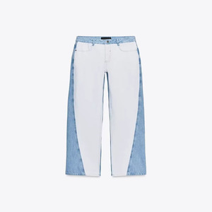 Bộ Áo khoác Denim dài tay hai mảnh có thể tùy chỉnh cho nữ áo khoác thường ngày ve áo Retro thời trang có thể tùy chỉnh - Product Image 5