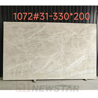 Newstar Dalle de marbre de luxe à bon prix Revêtement de sol coupé à la taille Quartzite naturelle polie Taj Mahal Dalle épaisse adoucie