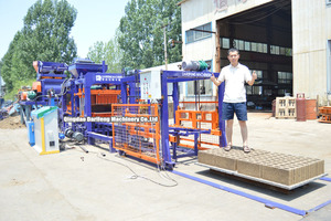 QT8-15 ad incastro mattoni macchina piena automatica blocco in calcestruzzo idraulico ex in vendita USA Canada alto profitto - Product Image 2