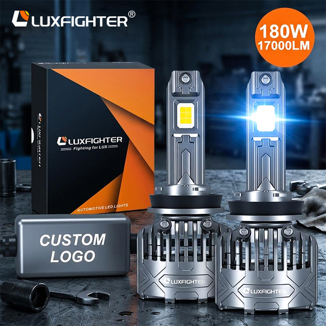 Extreme Bright for BMW M8 200W 20000 Lumens H4 H7 H11 CSP CANBUS LED Headlights Bulbs for Car