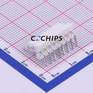 M2545R-08P Wire-to-Board Pin Header Bent Lead Through Hole,P=2.54mm Connector 1x8P 2.54mm Right Angle Insert 8P - Product Image 2