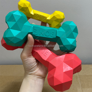 Juguete <span class=keywords><strong>para</strong></span> <span class=keywords><strong>Perros</strong></span> <span class=keywords><strong>de</strong></span> Goma Natural con Forma <span class=keywords><strong>de</strong></span> Hueso <span class=keywords><strong>para</strong></span> Dispensar Premios, Producto OEM - Product Image 2