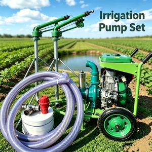 Bomba de Agua Portátil Autocebante de Alta Calidad OEM para Sistema de Riego Agrícola - Product Image 2
