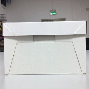 กล่องใส่คัพเค้กแบบใสทรงยาว กล่องแพ็คเกจร้านเบเกอรี่ กล่องขนมอบแบบ OEM - Product Image 4