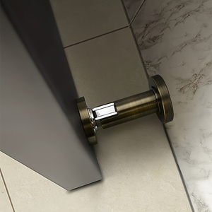 Loquet de porte mural magnétique anti-collision en acier inoxydable 304, aimant puissant et épaissi haute résistance - Product Image 3