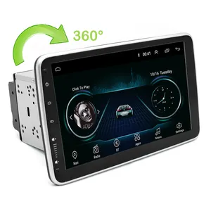 10.1Inch Universal Rotatable Screen Car MP5 Player Car Radio Multimedia Player Car GPS Navigation