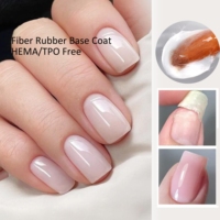 Vente en gros usine : Gel UV 2-en-1 Base et Couche de Finition, Couleur Nude Lactée, Réparateur d'ongles, Sans HEMA ni TPO, Écologique, pour Salon de Manucure