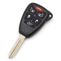Clé de voiture de remplacement avec télécommande 6 boutons 315 MHz ID46 OHT692713AA OHT692427AA pour entrée sans clé