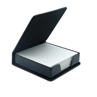 Bloc-notes carré personnalisé en cuir promotionnel pour bloc-notes Laserable en similicuir nouveaux produits bloc-notes