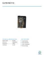 Module de communication O-MRON PLC CJ1W-NC113 d'occasion, unités de contrôle du système CNC, automatisation industrielle